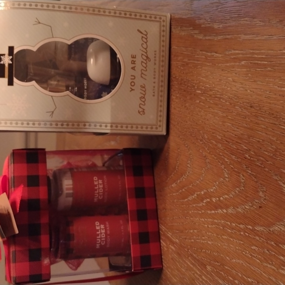 Two gifts bath and body works